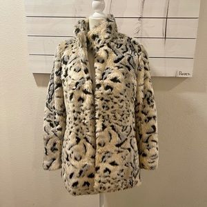 Faux fur jacket